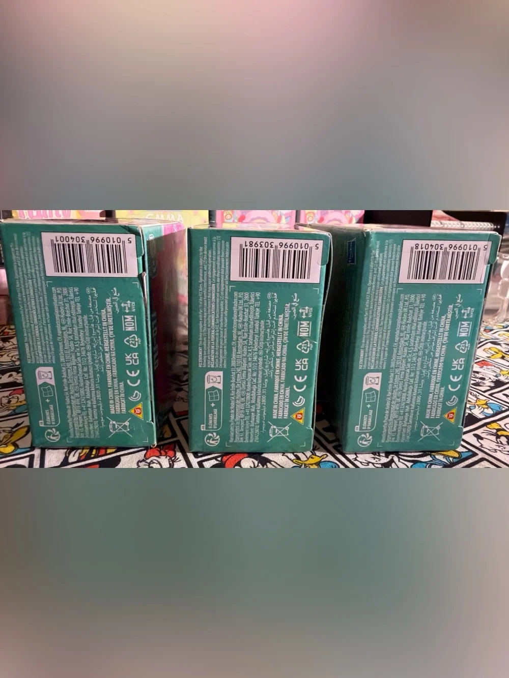 Furby Furblets Set of Three - FLO-FLO, CHEE-CHEE & TY-BEE New Unopened